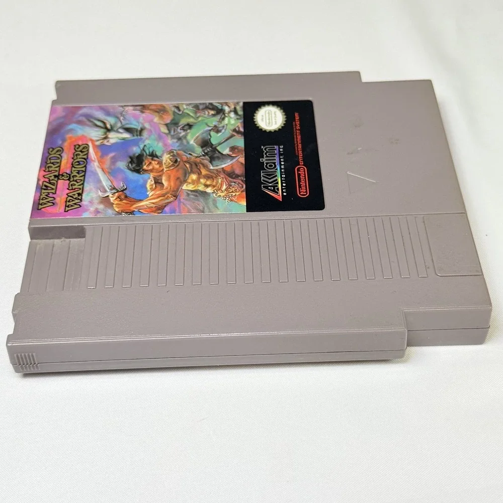 Wizards & Warriors NES Nintendo Entertainment System Video Game Action Adventure